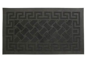 Коврик придверный резиновый "Змейка" 40x70 см (RMP01-4070)