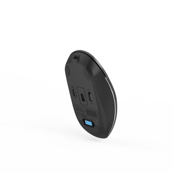 Миша бездротова A4Tech Fstyler FB26CS Air2 (Smoky Grey), колір сірий+чорний | Зображення 2
