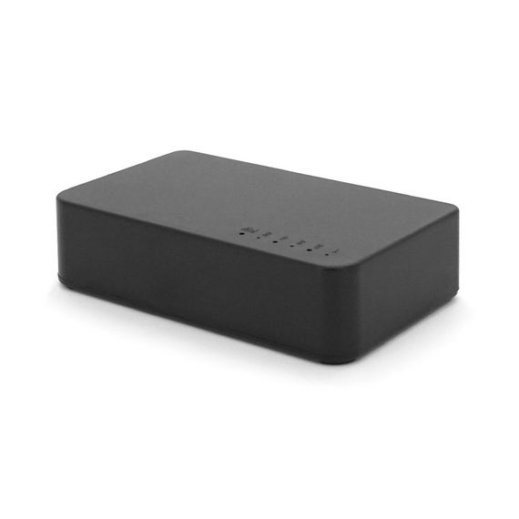 Комутатор Merlion MG1005 5 портів Ethernet 10/100/1000 Мбіт/сек. пластик DC 5V. Блок живлення у комплекті | Зображення 2