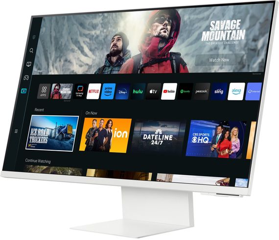 Samsung Монітор 32' 4K Smart Monitor LS32CM801UIXUA (LS32CM801UIXUA) | Зображення 2