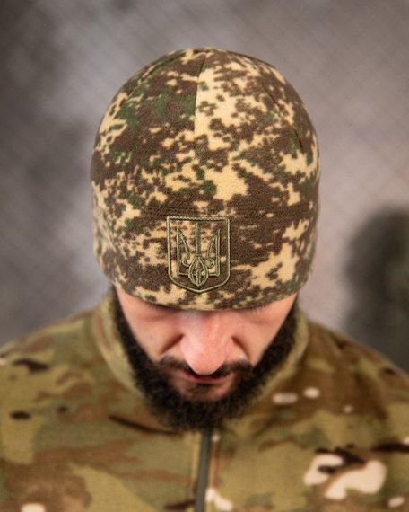 Флісова шапка варан Герб ВТ7672 | Зображення 1