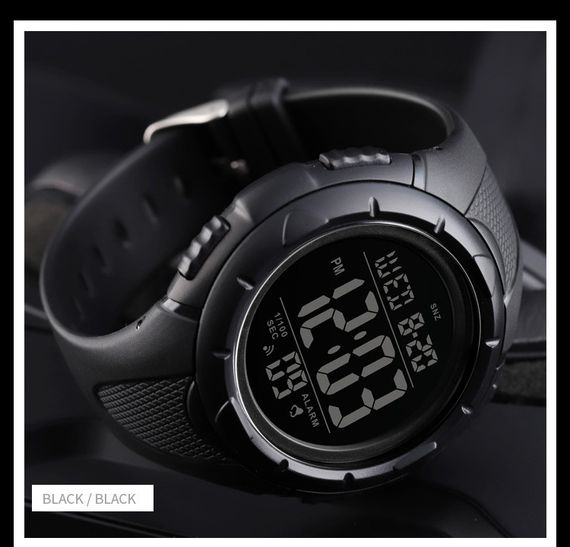 Skmei 1535BKBK Black-Black | Зображення 3