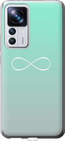 Чехол на Xiaomi 12T Pro Знак бесконечности "3204u-2869-17620"