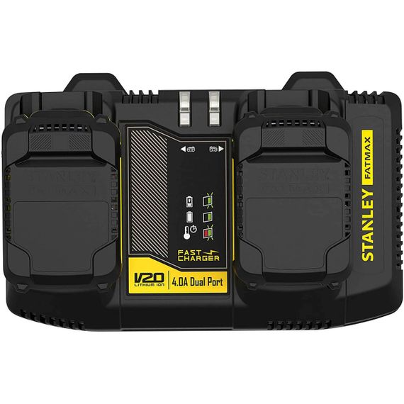 Зарядний пристрій на 2 акумулятори 18В STANLEY FATMAX SFMCB24