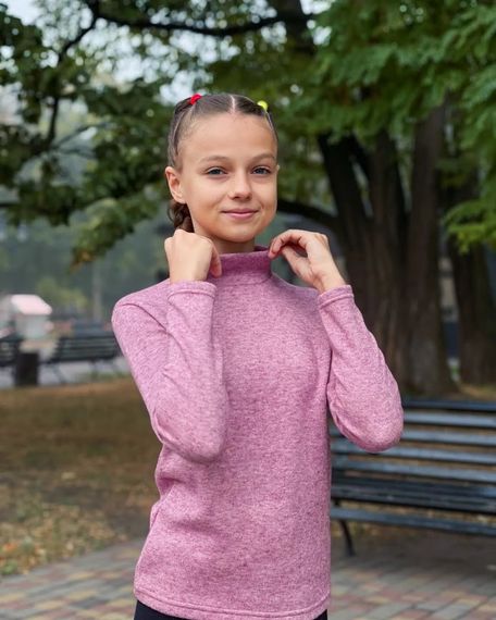 Водолазка для дівчинки (підліткова) Носи своє 146 Рожевий (p-12371-137779) | Зображення 6