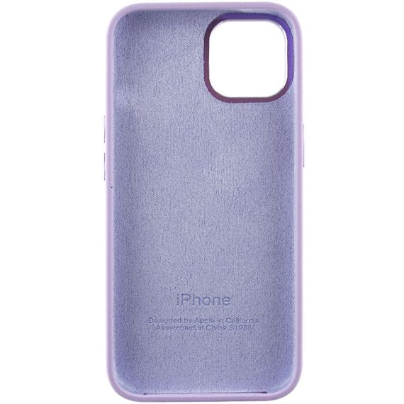 Чохол Silicone Case Metal Buttons (AA) для Apple iPhone 12 Pro Max (6.7") Силікон, Бузковий/Lilac | Зображення 3