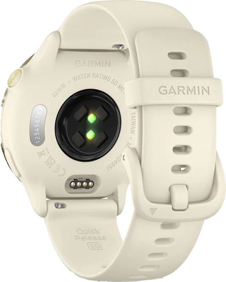 Смарт-годинник Garmin Vivoactive 6 Lunar Gold with Bone Band (010-02985-01/41) | Зображення 6