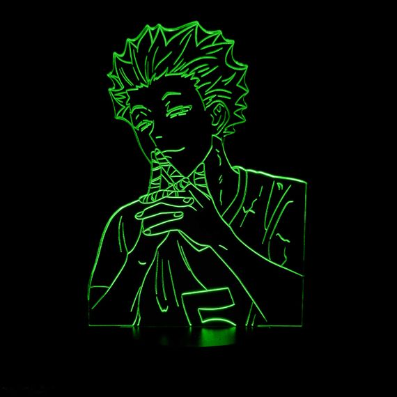 Акриловий світильник-нічник Тендо Сатори зелений tty-n001634