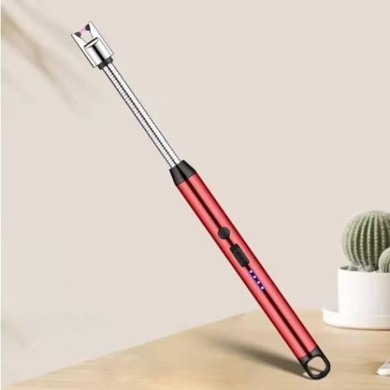 Зажигалка электрическая гибкая с аккумулятором ARC BBQ LIGHTER Красная