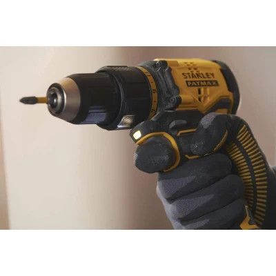 Шуруповерт Stanley FatMax, Li-lon 18 В, 60 Нм, 2 АКБ + ЗУ, кейс (SFMCD710D2K) | Зображення 8