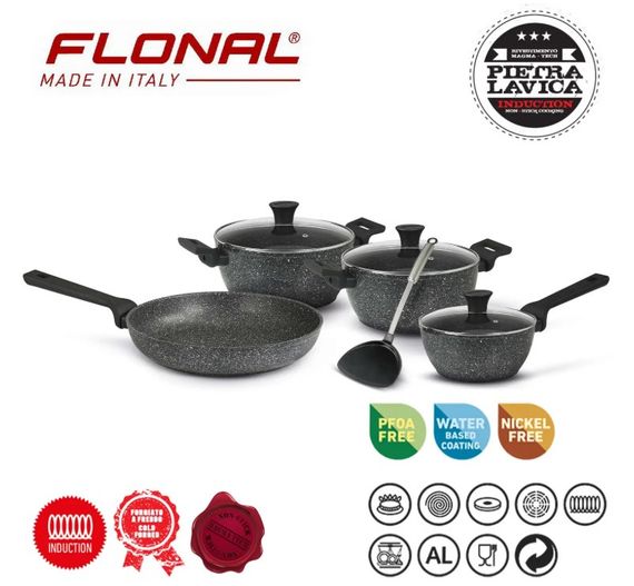 Набір посуду Flonal Pietra Lavica 8 предметів (PLISET08PZ) | Зображення 3