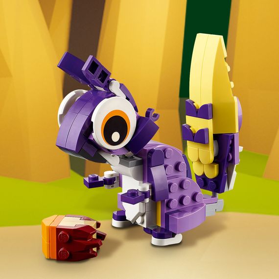 Конструктор LEGO Creator Дивовижні лісові жителі 175 деталей (31125) | Зображення 4