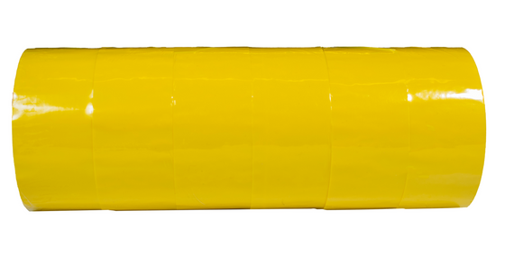 Скотч пакувальний  45 мкм 40мм*100м  жовтий ,клейка стрічка | Зображення 4