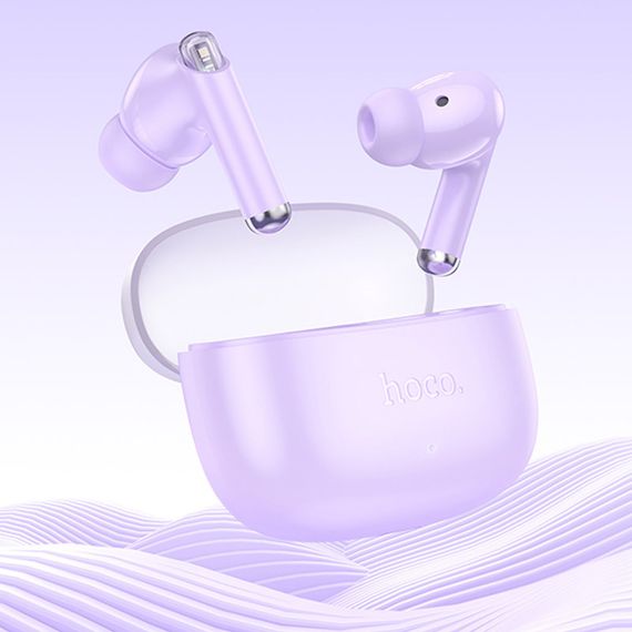 Бездротові TWS bluetooth навушники Hoco EQ12 Rima (Purple) | Зображення 1