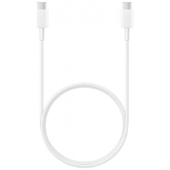 Дата кабель USB Type-C to Type-C 1.0m white Samsung (EP-DA705BWRGRU)