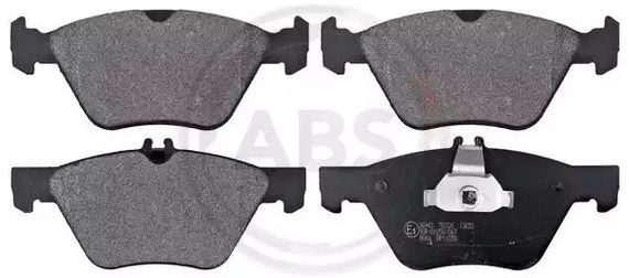 Колодки передні гальмівні W202/210 (ATE)/211 4Matic, ABS (36943) | Зображення 1