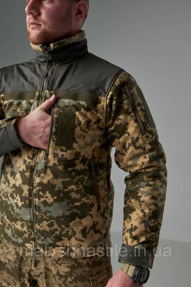 Кофта флісова "KIBORG" Military GEN I Піксель ЗСУ | Зображення 5