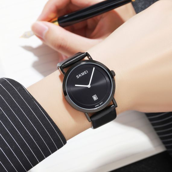 Жіночий годинник Skmei 1907BKBK Black-Black | Зображення 2