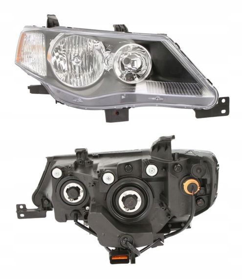 Фара Передня Mitsubishi Outlander Xl 2007-2010 Права Hb3+Hb4 Чорна Рамка