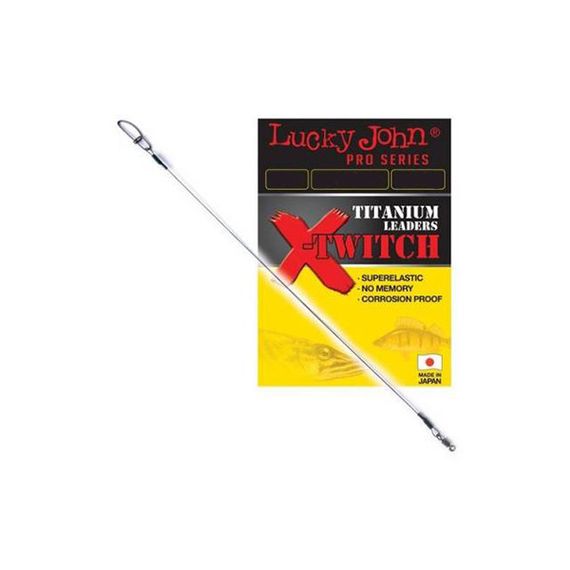Титановий поводок LJ X-Jerk Titanium 23кг / 30см / 1шт