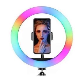 Селфи лампа Led кольцо 33см MJ33 RGB