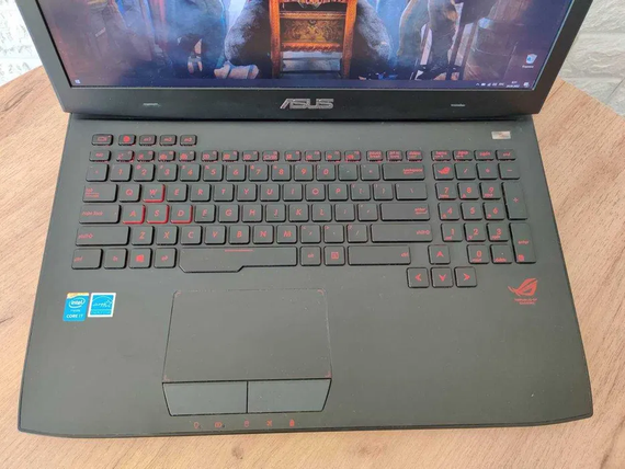 Ноутбук Asus ROG 17.3 FHD/IPS/i7 4710HQ/24Gb/SSD256Gb M2+HDD1Tb/GTX 980M-4Gb | Зображення 1