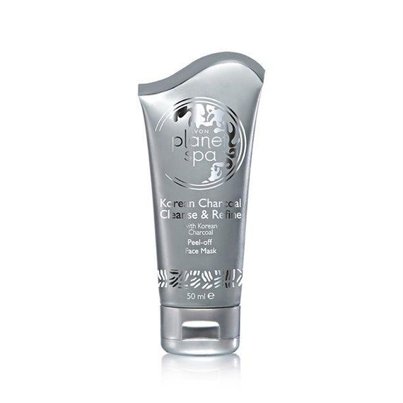 Очищающая маска-пленка для лица Avon "Глубокое очищение" с корейским древесным углем (50 мл)