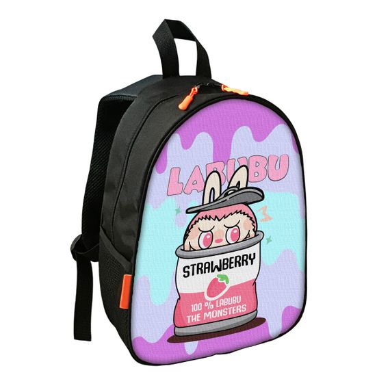 Рюкзак детский Лабубу/Labubu школьный/городской 34х27х13 см для девочки/мальчика (02785)