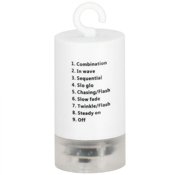 Гірлянда феєрверк на батарейках Springos 3D 100 LED CL0182 Cold White | Зображення 6