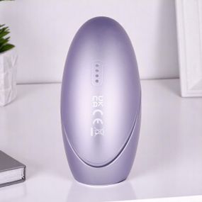 Вакуумний кліторальний стимулятор Svakom Pulse Galaxie Metal Lilac – стимулятор і зоряний проєктор в одному