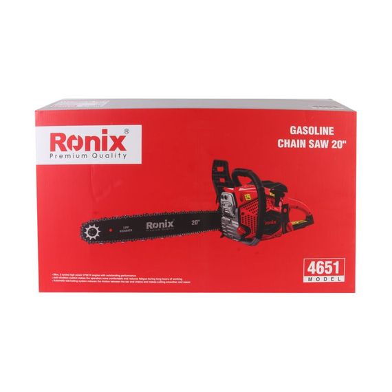 Ланцюгова бензинова пила Ronix 4651 | Зображення 5