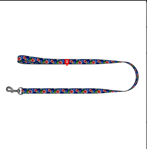 Collar WAUDOG Nylon Поводок с рисунком "Інжир"122х1,5 см | Зображення 1