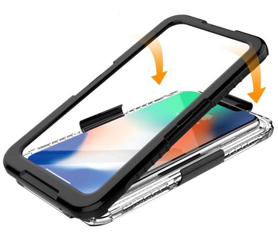 Подводный чехол аквабокс Primolux для Apple iPhone 12 Pro Max - Black | Зображення 2