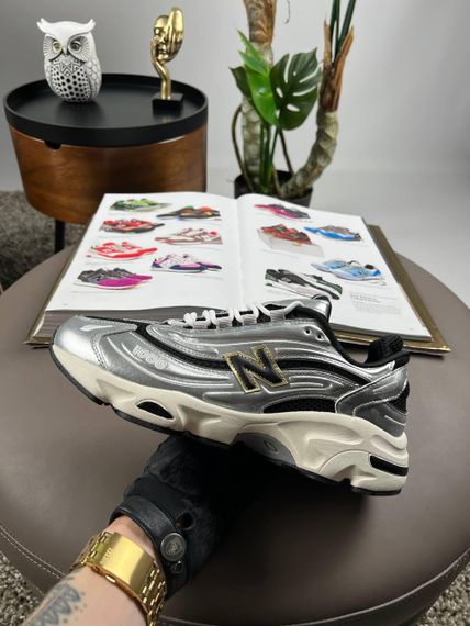 Мужские кроссовки New 1000 Silver Black Динаміка твого стилю весна / літо / осінь A4126 44 28 см | Зображення 4