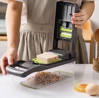 Многофункциональная овощерезка Safe slice mandoline 16 в 1 | Зображення 4