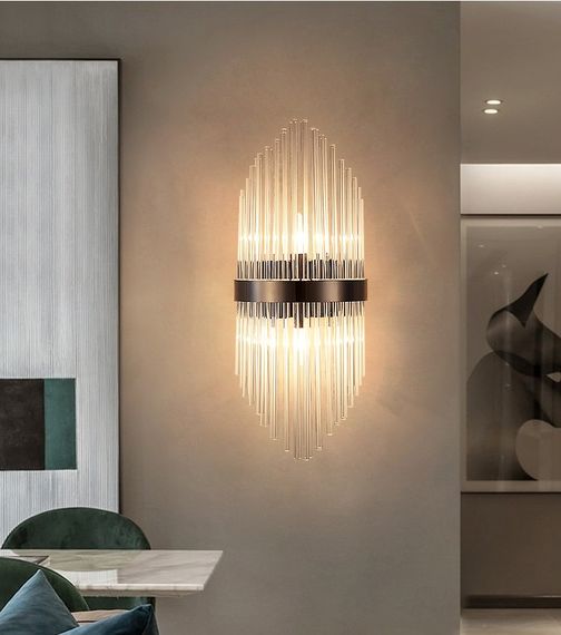 Бра настінна 26912 Чорний 72х13х26 см. | Зображення 1