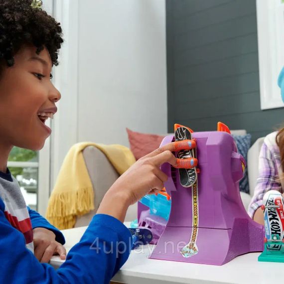 Hot Wheels Skate Octopus Skatepark Трек Хот Вілс Скейт-парк Восьминіг, скейти для рук, фінгерборди Оригінал | Зображення 3