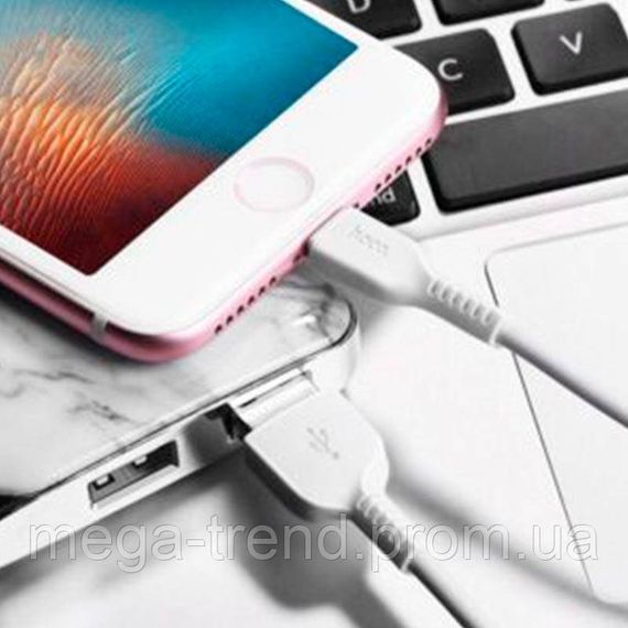 Кабель Hoco lightning X20 |1m| | Зображення 5