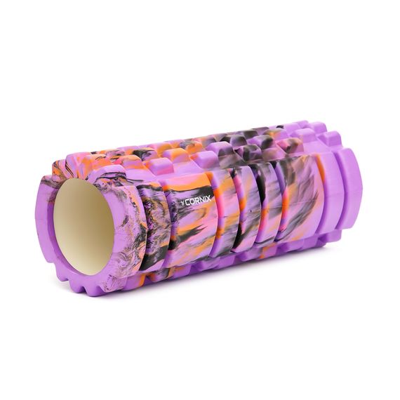 Масажний ролик Cornix EVA Marble Design 33 x 14 см (валик, ролер) XR-0348 | Зображення 4