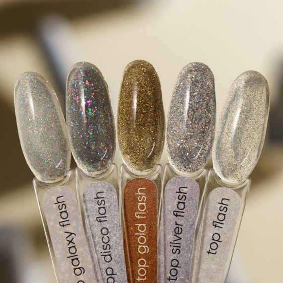 Светоотражающий топ Valeri Galaxy Flash Top без липкого слоя 6мл | Зображення 1