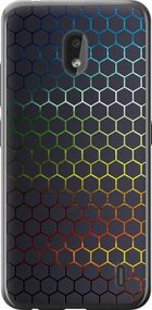 Чехол на Nokia 2.2 Переливающиеся соты "498u-1706-17620"