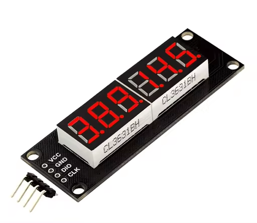 Дисплей світлодіодний семисегментний шестирозрядний TM1637 Diymore 0,36" Жовтий | Зображення 1