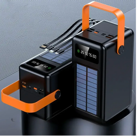 Power Bank YM-641 CX 180000 mAh з ліхтариком ∙ Повербанк YM-641 CX на сонячній батареї з дисплеєм | Зображення 2