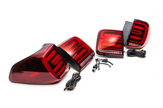 Задние LED фонари (RED-Sequential) для Nissan Patrol Y62 2010-2024 гг | Зображення 3