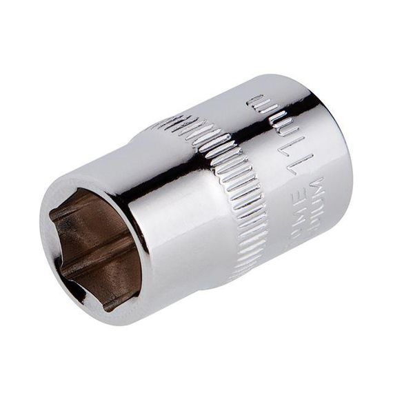 Головка шестигранна STORM 3/8", 11 мм, Cr-V INTERTOOL ET-0411