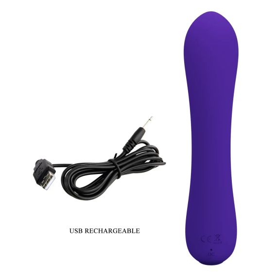 УЦЕНКА - Перезаряжаемый вибратор PRETTY LOVE - Matt Purple, DIS-BI-014667-3 Sex Aura | Зображення 9