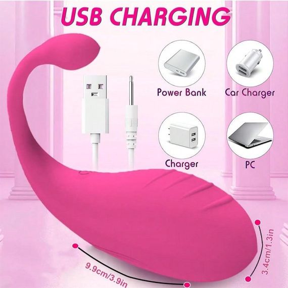 Многофункциональный вибратор для пар, анально-влагалищный стимулятор, интимная игрушка. Фиолетовый | Зображення 6