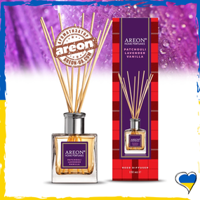 Аромадифузор Areon Home Perfume Tartan Patchouli Lavender Vanilla 150ml