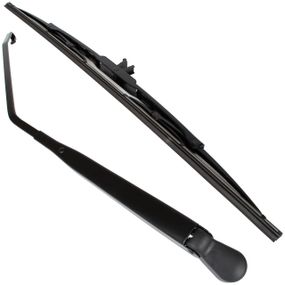 Mazda 6 HATCHBACK (02-08) задній двірник склоочесник у зборі (щітка + тримач), Мазда 6 Хетчбек