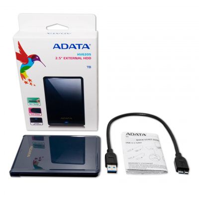 Зовнішній жорсткий диск 2.5&quot; 2TB ADATA (AHV620S-2TU31-CBL) (AHV620S-2TU31-CBL) | Зображення 4